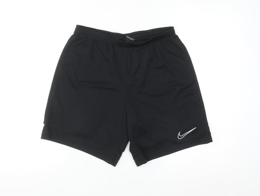Nike Men's Black Dri-FIT Athletic Shorts M Lightweight Activewear