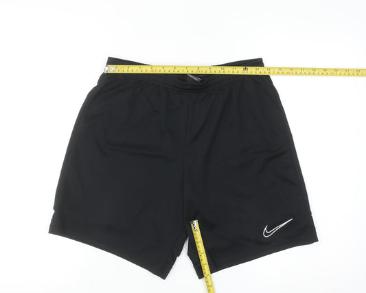 Nike Men's Black Dri-FIT Athletic Shorts M Lightweight Activewear