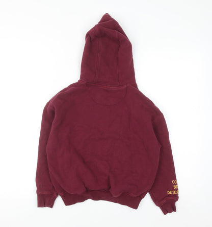 Marks and Spencer Boys Burgundy Gryffindor Pullover Hoodie 8-9 Years