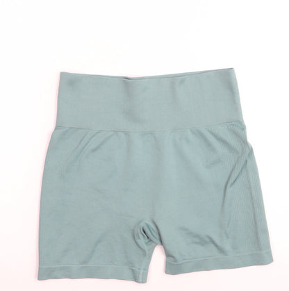 Workout Women’s Green Seamless Athletic Skort M Stretch Fit