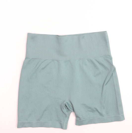 WorkOut Women’s Green Seamless Athletic Skort M Stretch Fit