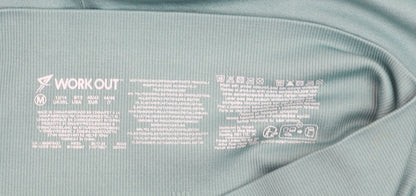 Workout Women’s Green Seamless Athletic Skort M Stretch Fit