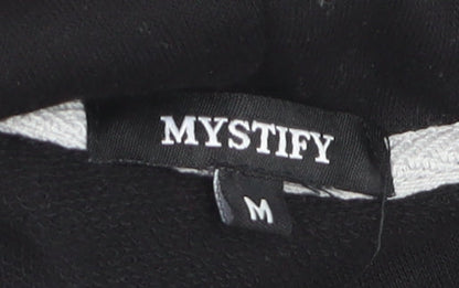 Mystify Womens Black Roll Neck Long Sleeve Pullover Jumper M