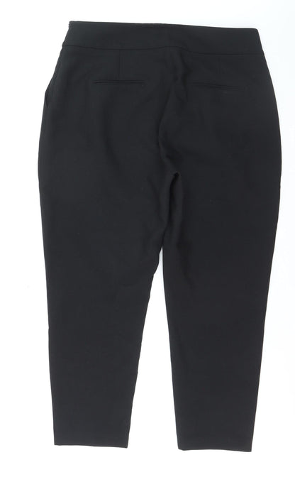 Coast Women's Black Size 20 Tapered Cigarette Trousers