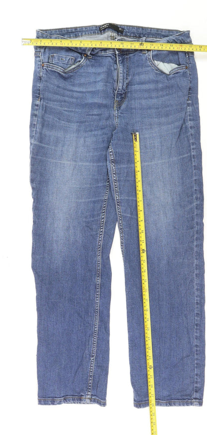 Innes Stores Women’s Blue Size 16 Straight Fit Jeans