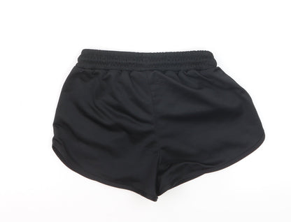 Ellesse Boys Black Athletic Shorts UK 4 Regular Fit Drawstring Sportswear