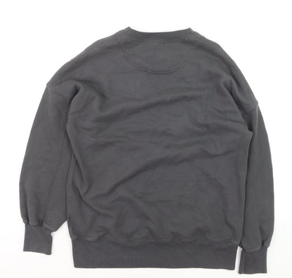 Abercrombie & Fitch Womens Grey Small Pullover Sweatshirt Paris Graphic