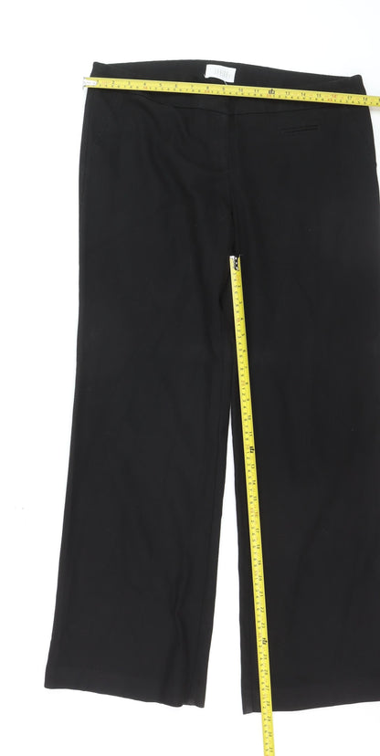 JH Collectibles Women's Black Wool Dress Pants Size 14