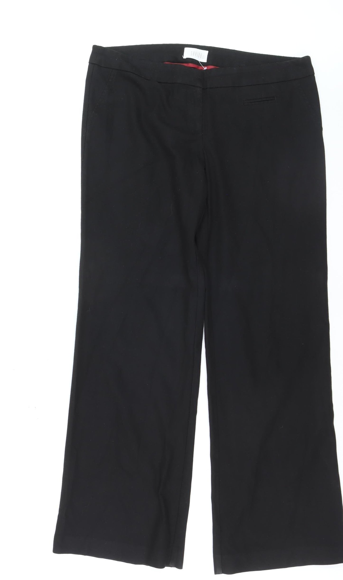 JH Collectibles Women's Black Wool Dress Pants Size 14