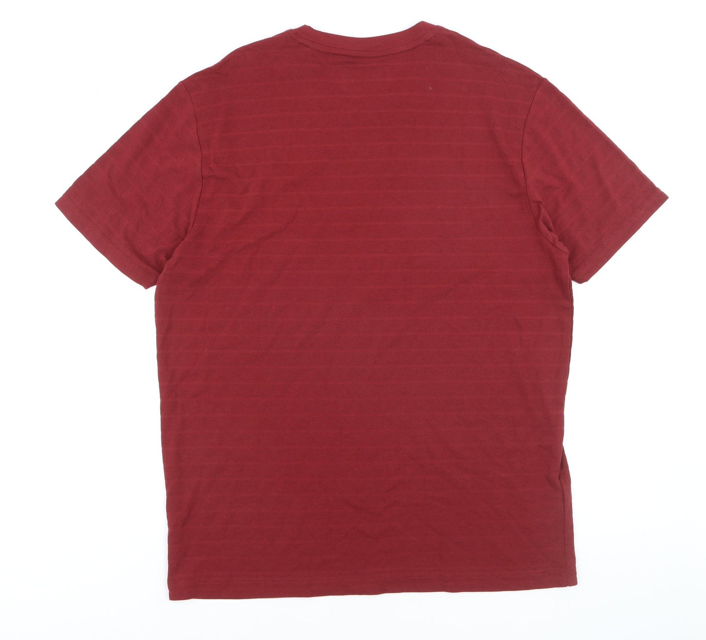 Original Penguin Men's Red Cotton Crew Neck T-Shirt Size L