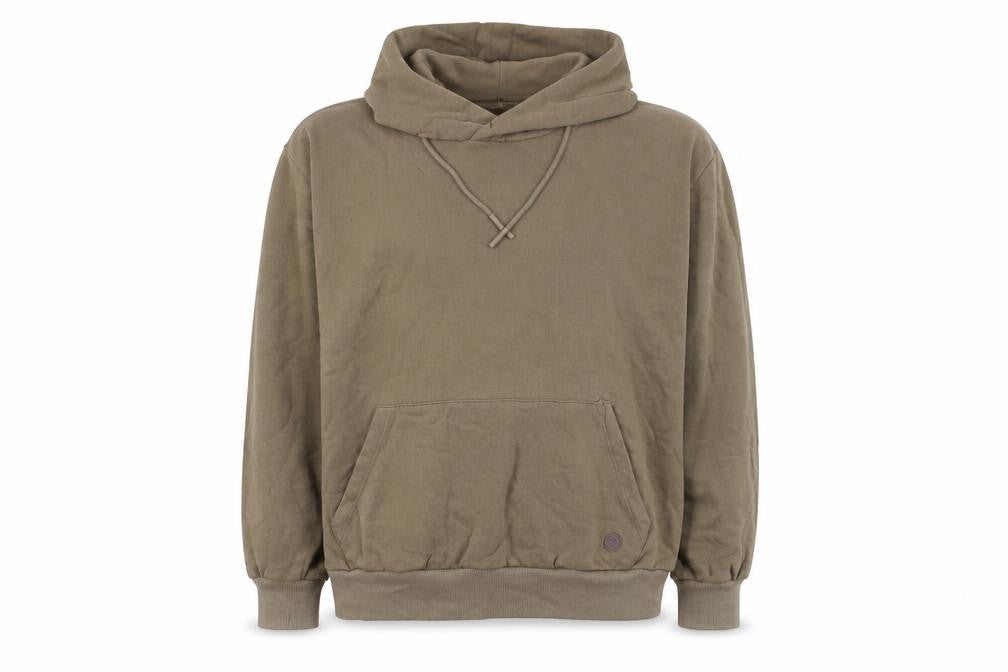 Springfield Men's Beige 2XL Pullover Hoodie Cotton Blend Casual