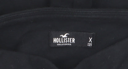 Hollister Womens Black XS Ankle Leggings Stretch Elastic Waist