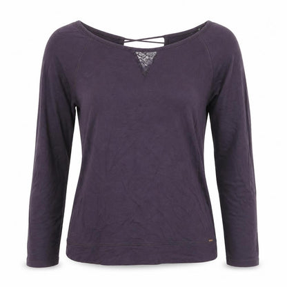 Marks & Spencer Women’s Purple Wrap Jersey Blouse Size 10