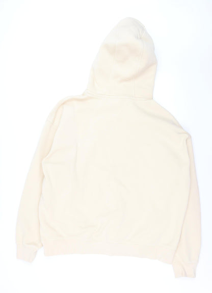 Tommy Hilfiger Men’s Beige XL Pullover Hoodie Classic Logo