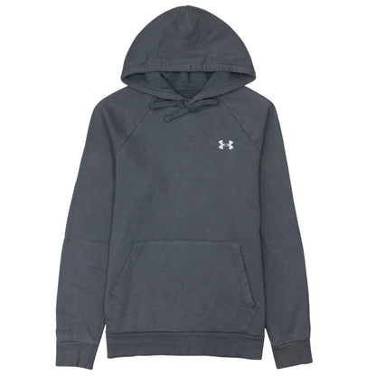 Under Armour Mens Grey Pullover Hoodie Small Loose Fit