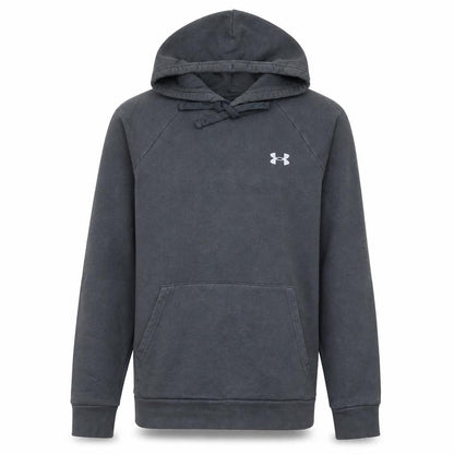 Under Armour Mens Grey Pullover Hoodie Small Loose Fit