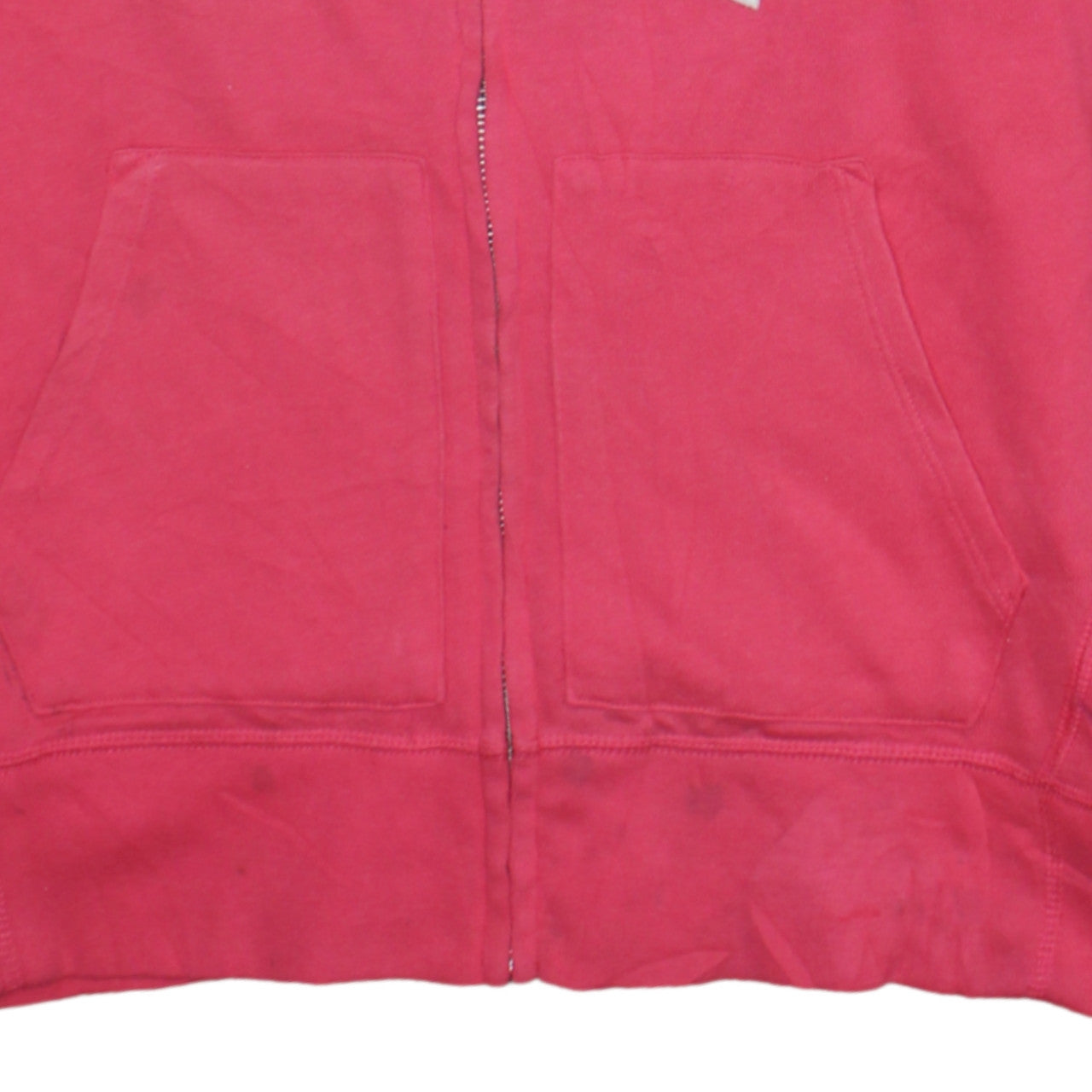 GAP Womens Pink Full Zip Hoodie Small Cotton Blend Casual