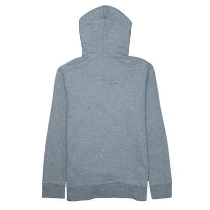 Levi's Men's Grey Pullover Hoodie M Graphic Logo Fleece