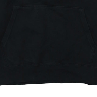 Puma Mens Black Pullover Hoodie Small Logo Fleece Sweatshirt