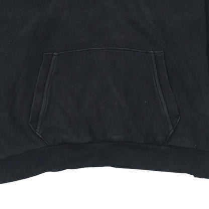 Levi's Women's Black Hoodie Small Pullover Logo Tape Detail Sweatshirt