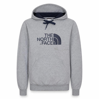 The North Face Men's Grey Pullover Hoodie Small Outdoor Fleece