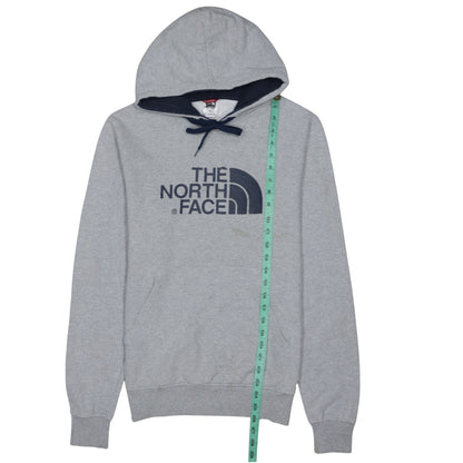 The North Face Men's Grey Pullover Hoodie Small Outdoor Fleece