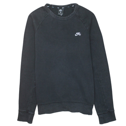 Nike SB Men's Black Cotton Crew Neck Pullover Sweatshirt M