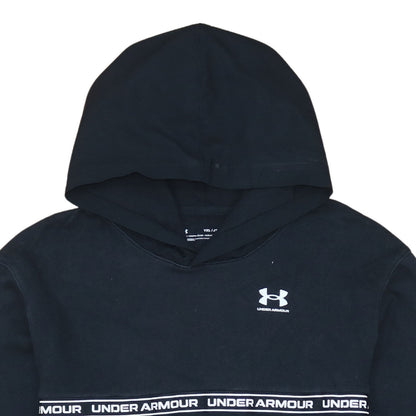 Under Armour Unisex Kids Black XL Pullover Fleece Hoodie