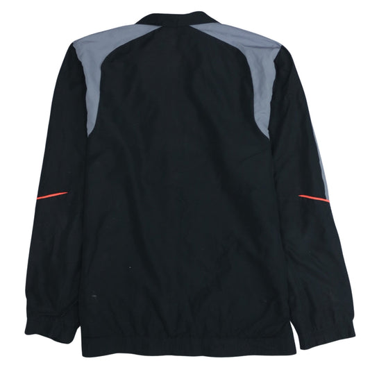 Adidas Mens Black Track Jacket Size 38/40 Windbreaker Style