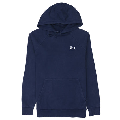 Under Armour Men's Blue Small Pullover Hoodie with Logo