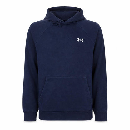 Under Armour Men's Blue Small Pullover Hoodie with Logo