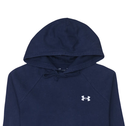 Under Armour Men's Blue Small Pullover Hoodie with Logo