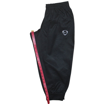 Nike Men's Black L Jogger Track Pants 34/36 Elastic Waist Cotton Blend