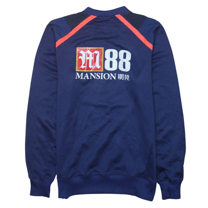 Umbro Men’s Blue AFC Bournemouth Logo Pullover Sweatshirt Size S