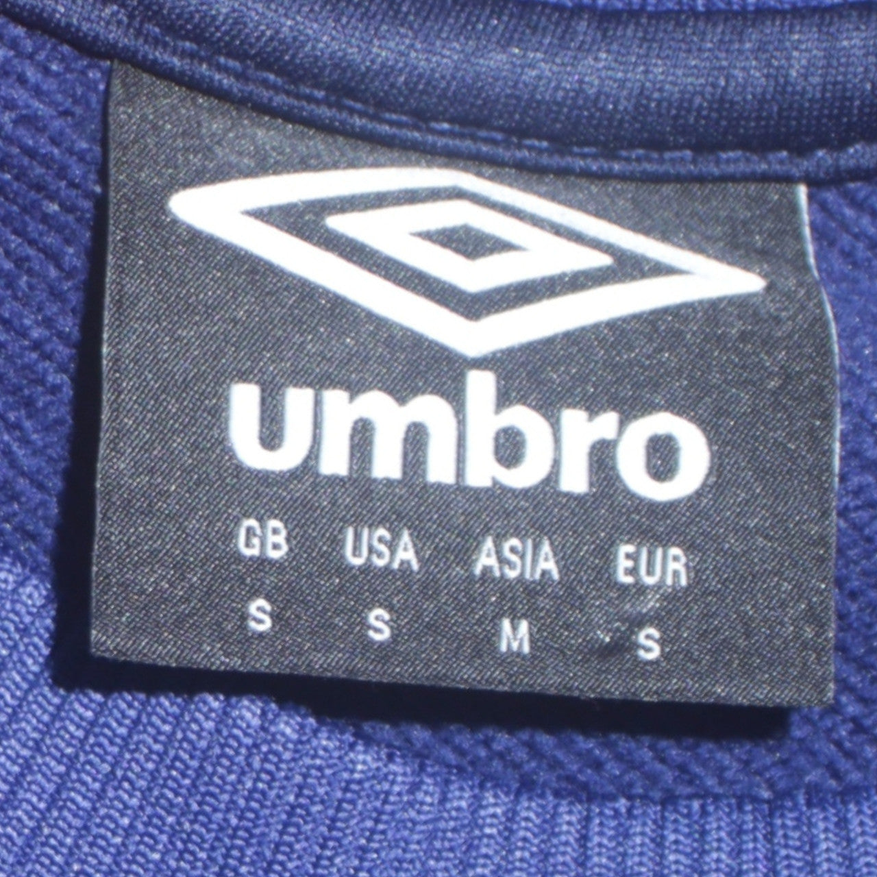 Umbro Men’s Blue AFC Bournemouth Logo Pullover Sweatshirt Size S