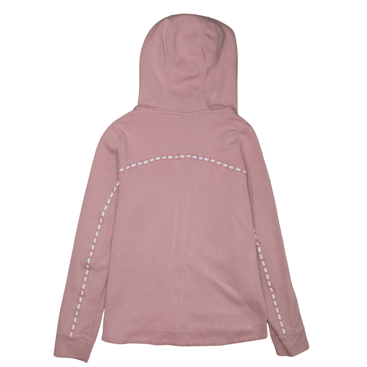 Nike Womens Pink Full Zip Hoodie XS Cotton Blend Casual