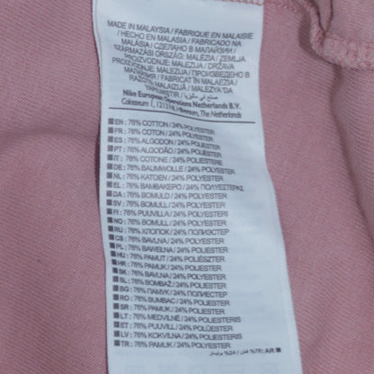 Nike Womens Pink Full Zip Hoodie XS Cotton Blend Casual