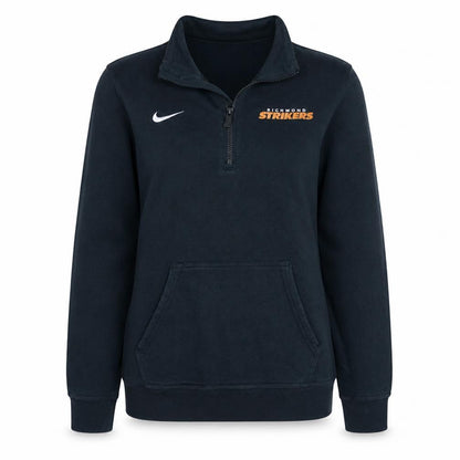 Nike Women's Black 1/4 Zip Richmond Strikers Sweatshirt Size S