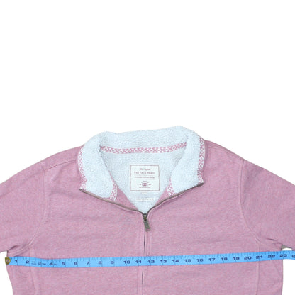 Fat Face Womens Pink Full Zip Fleece Lined Jacket Size 16