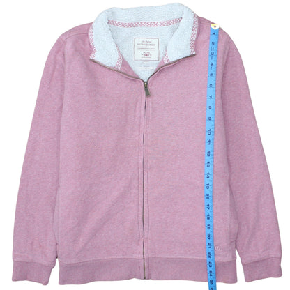 Fat Face Womens Pink Full Zip Fleece Lined Jacket Size 16