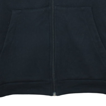 Nike Men's Black Full Zip Hoodie L Sports Dri-Fit Sweatshirt
