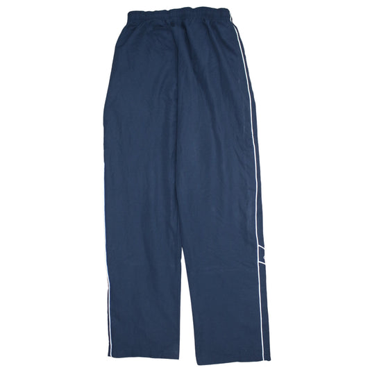 Reebok Men's Blue M Track Pants with Side Stripes