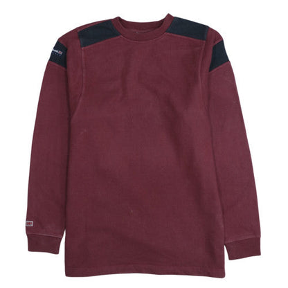 Reebok Classic Men's Red Crew Neck Pullover Sweatshirt Size M