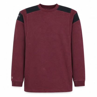 Reebok Classic Men's Red Crew Neck Pullover Sweatshirt Size M