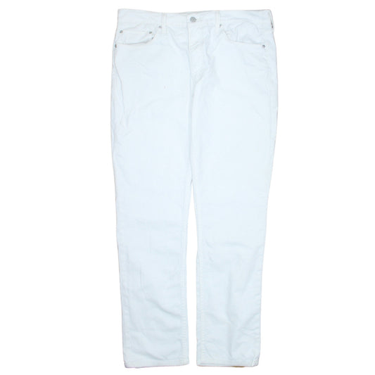 Levi's Men's White 511 Straight Fit Jeans Size 36x32