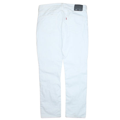 Levi's Men's White 511 Straight Fit Jeans Size 36x32