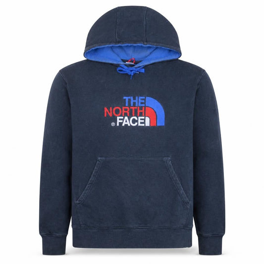 The North Face Men's Blue Pullover Hoodie Size L Regular Fit