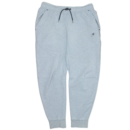 Nike Men's Grey Fleece Jogger Sweatpants M Regular Fit