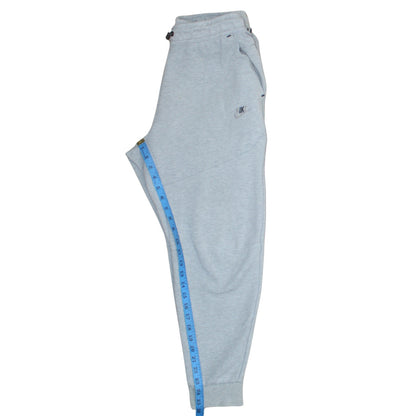 Nike Men's Grey Fleece Jogger Sweatpants M Regular Fit