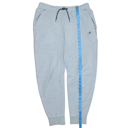 Nike Men's Grey Fleece Jogger Sweatpants M Regular Fit